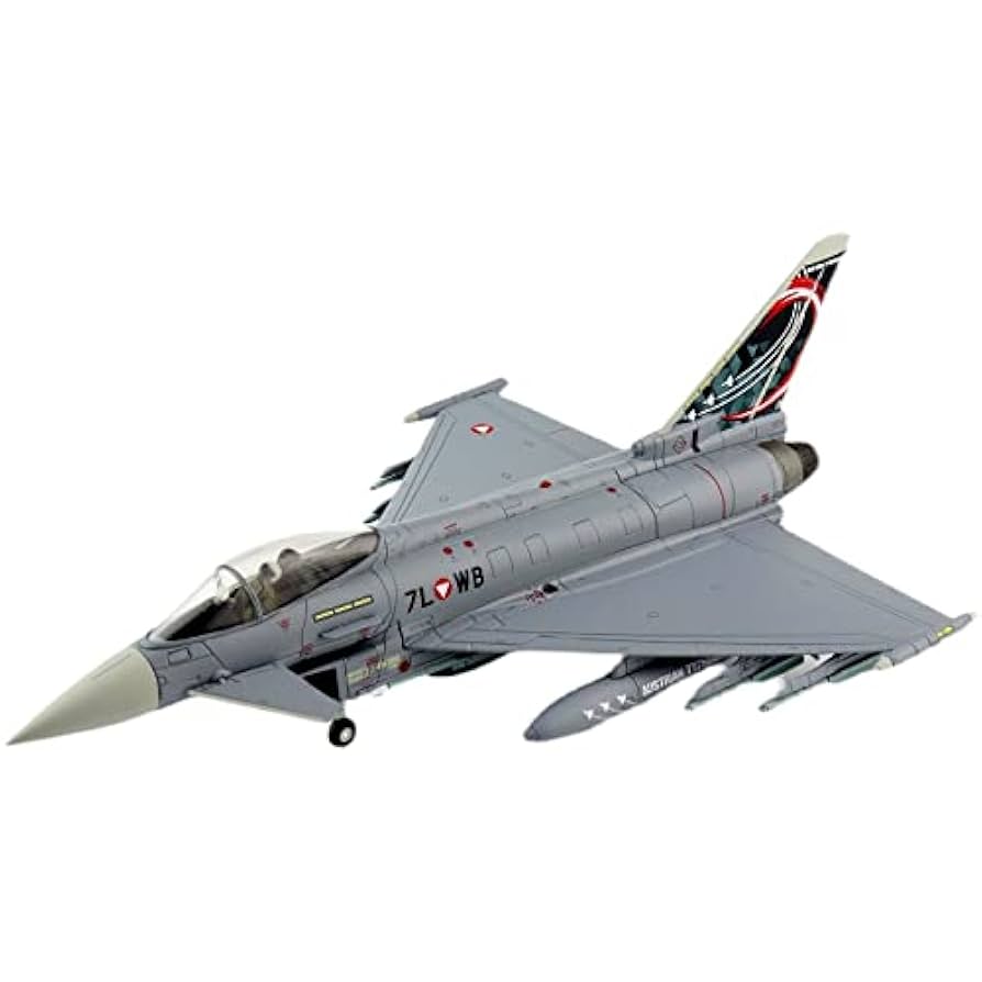 ミニカー Eurofighter Typhoon AIR POWER SERISE EF-2000 Typhoon S 1:72 Diecast Model - Hobby Master HM